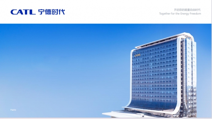 Stratigic partnership with CATL on grade A lithium-ion battery cells