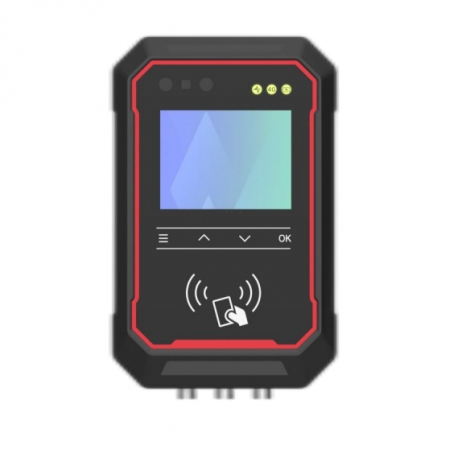 forklift AI cameras safety monitor online viewing facial recognition
